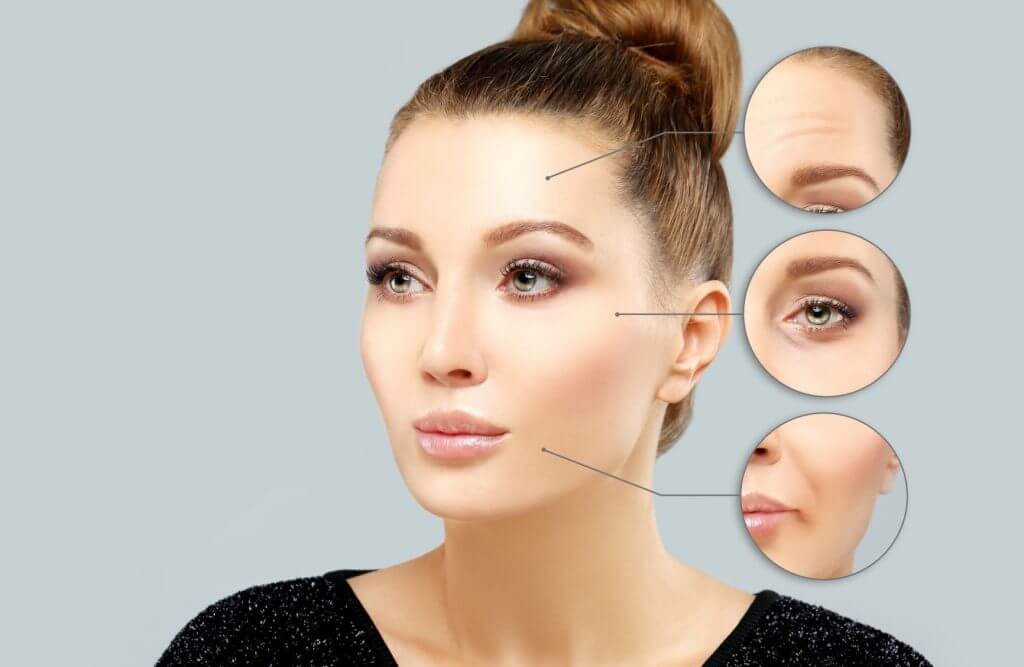 Botox affects the muscles underneath the skin, causing wrinkles in adult women